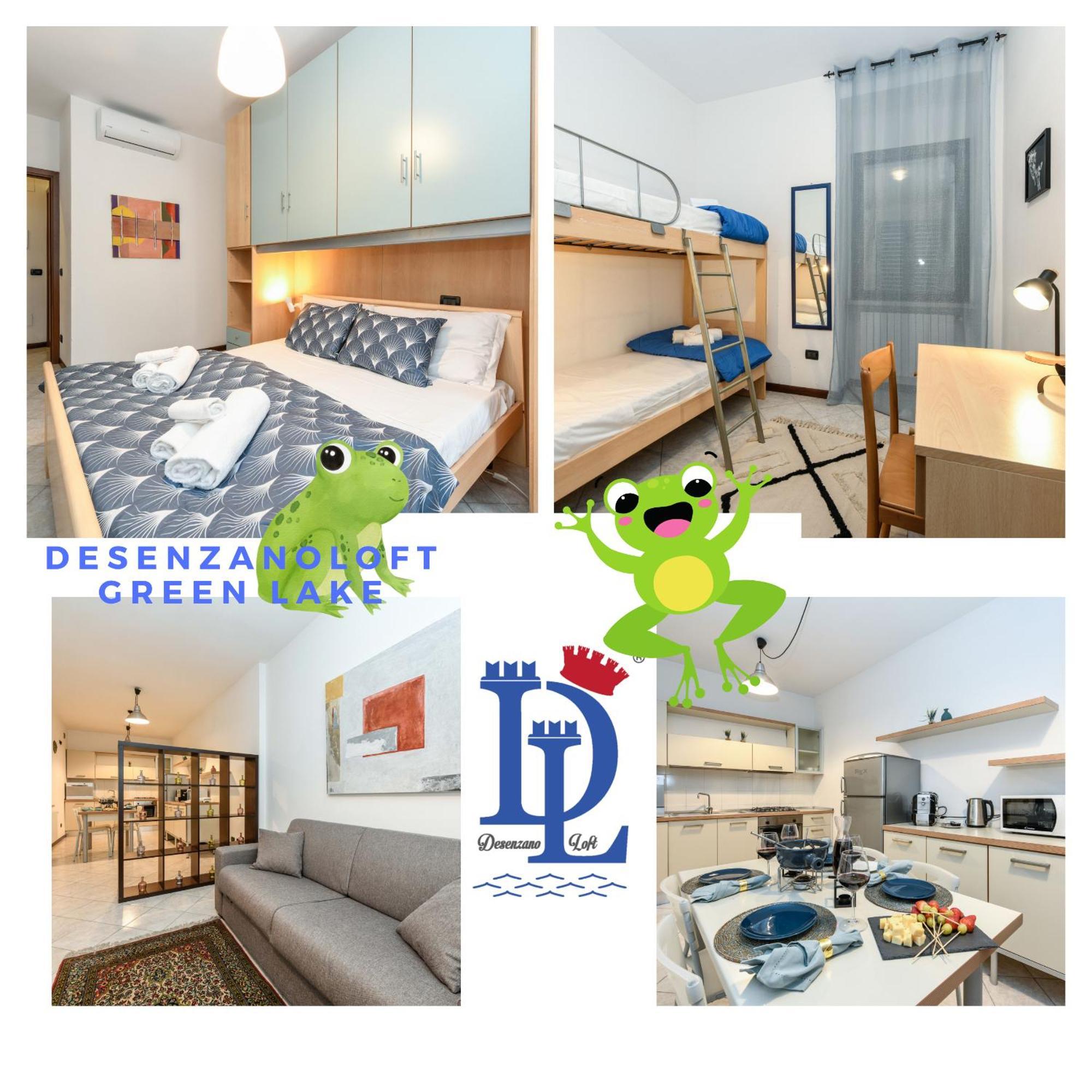 Desenzanoloft Green Lake Court Lägenhet Desenzano del Garda Exteriör bild
